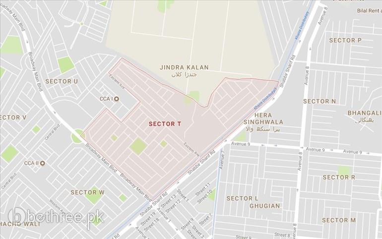 1 Kanal plot for sale in DHA phase 8 T Block